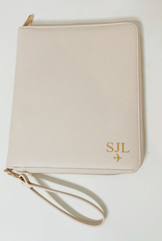 Personalised Boutique Travel Documents Organiser